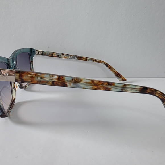 Marciano Teal and Tortoise Sunglasses - Picture 3 of 5